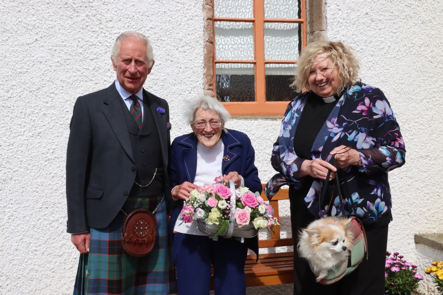 Church organist, 89, honoured in surprise presentation by Prince of Wales 