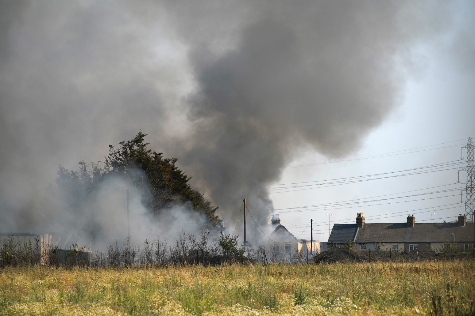 Fears of deliberate grass fires over summer holidays grow after Feltham blaze