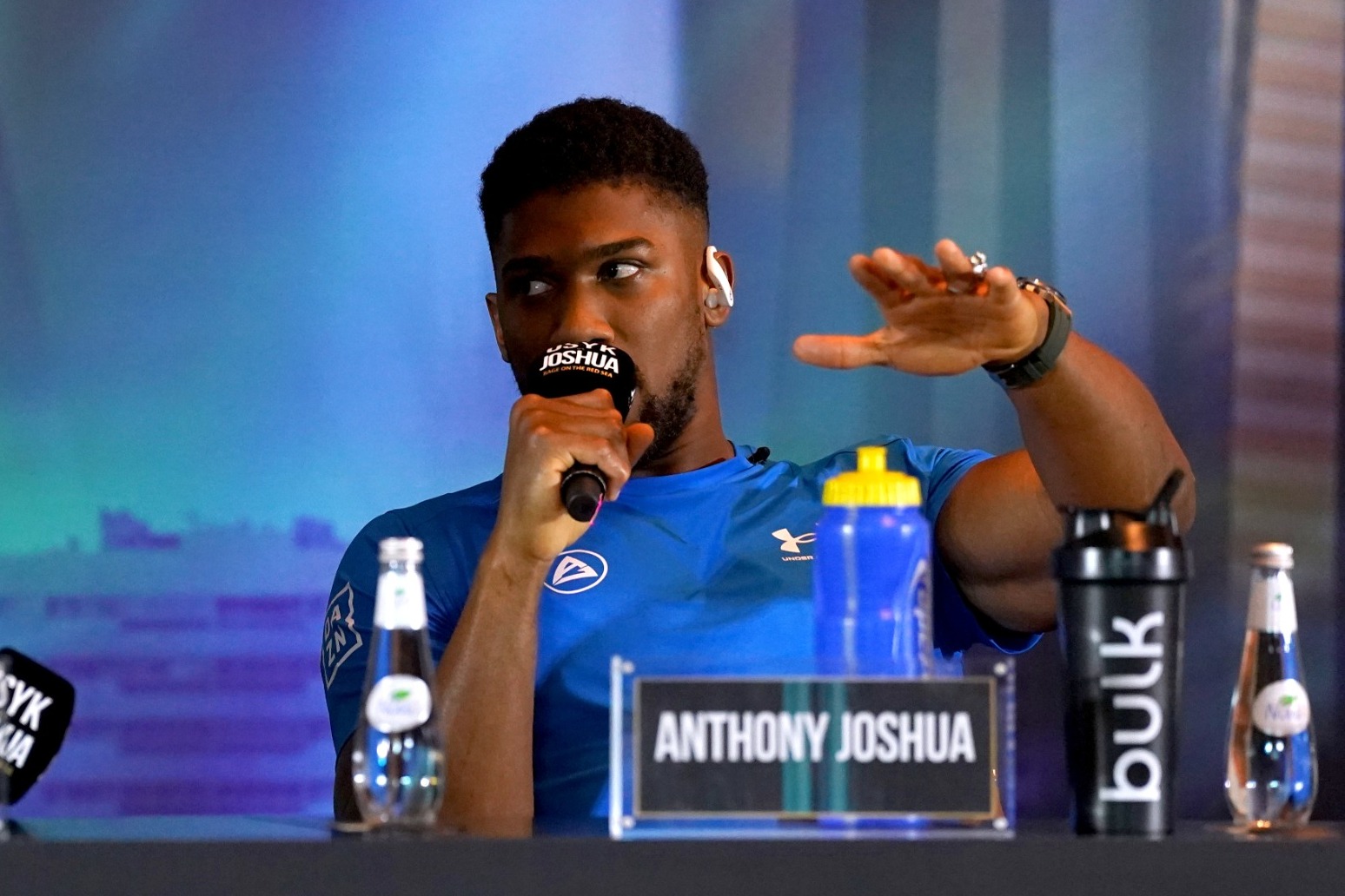 Its up to me  Anthony Joshua will decide when his boxing career ends