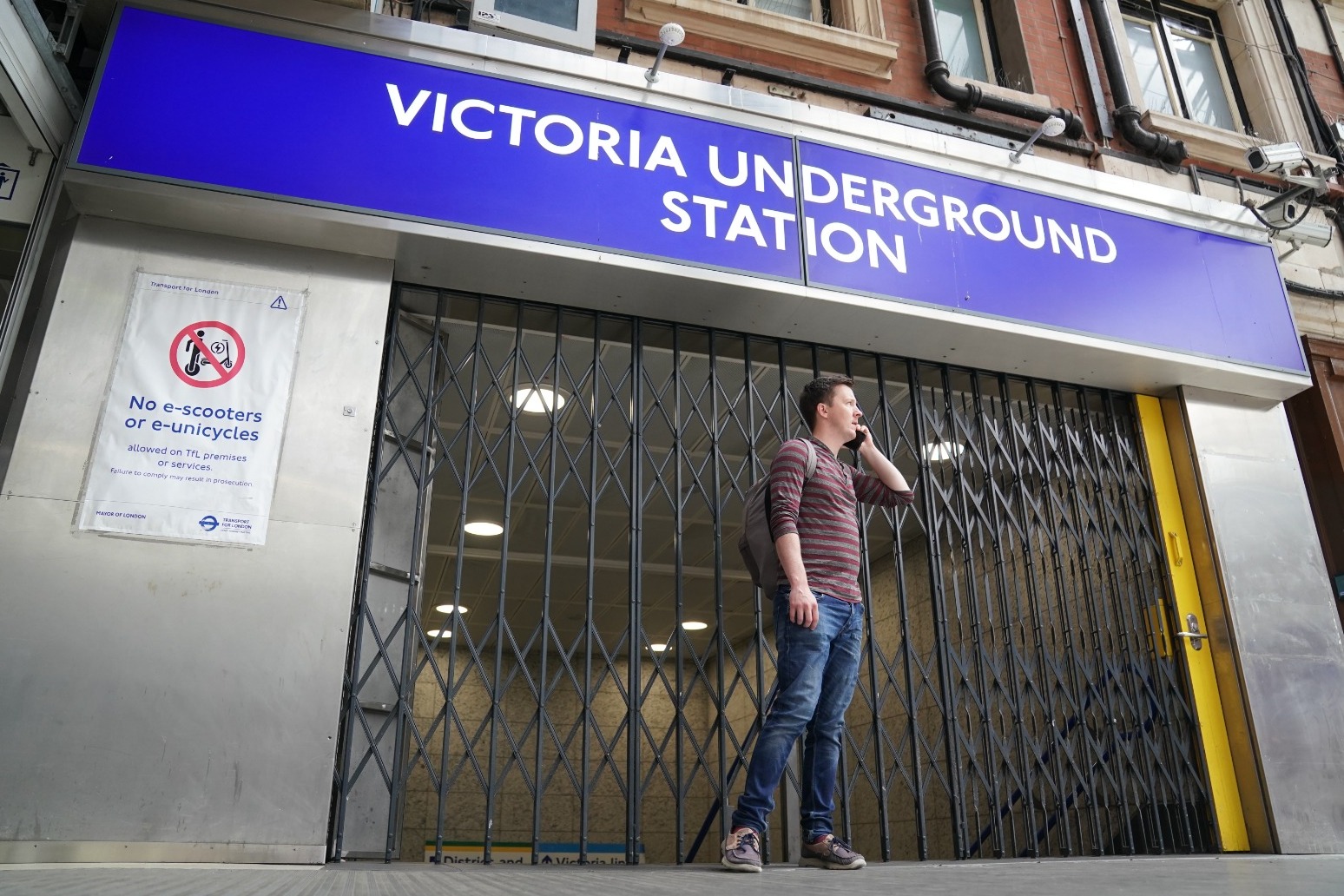 Tube strike causing travel misery across London 