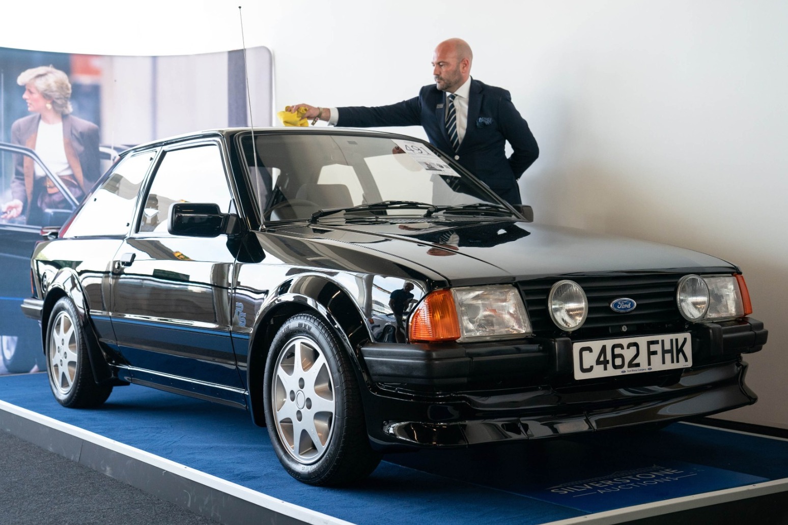 Diana’s Ford Escort to be sold at auction 