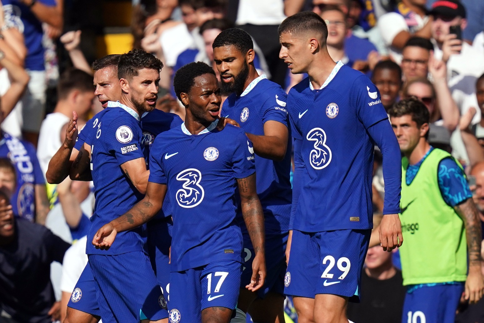 Chelsea showed passion and commitment  Raheem Sterling praises Leicester win