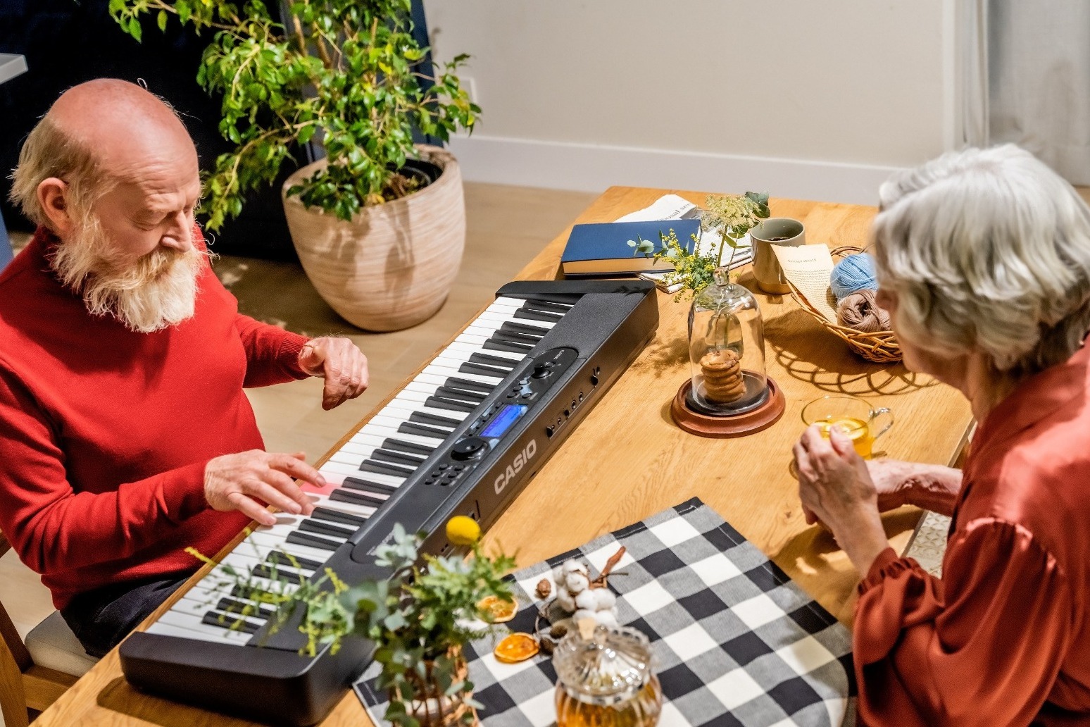 Keyboards strike memory chord among dementia patients 