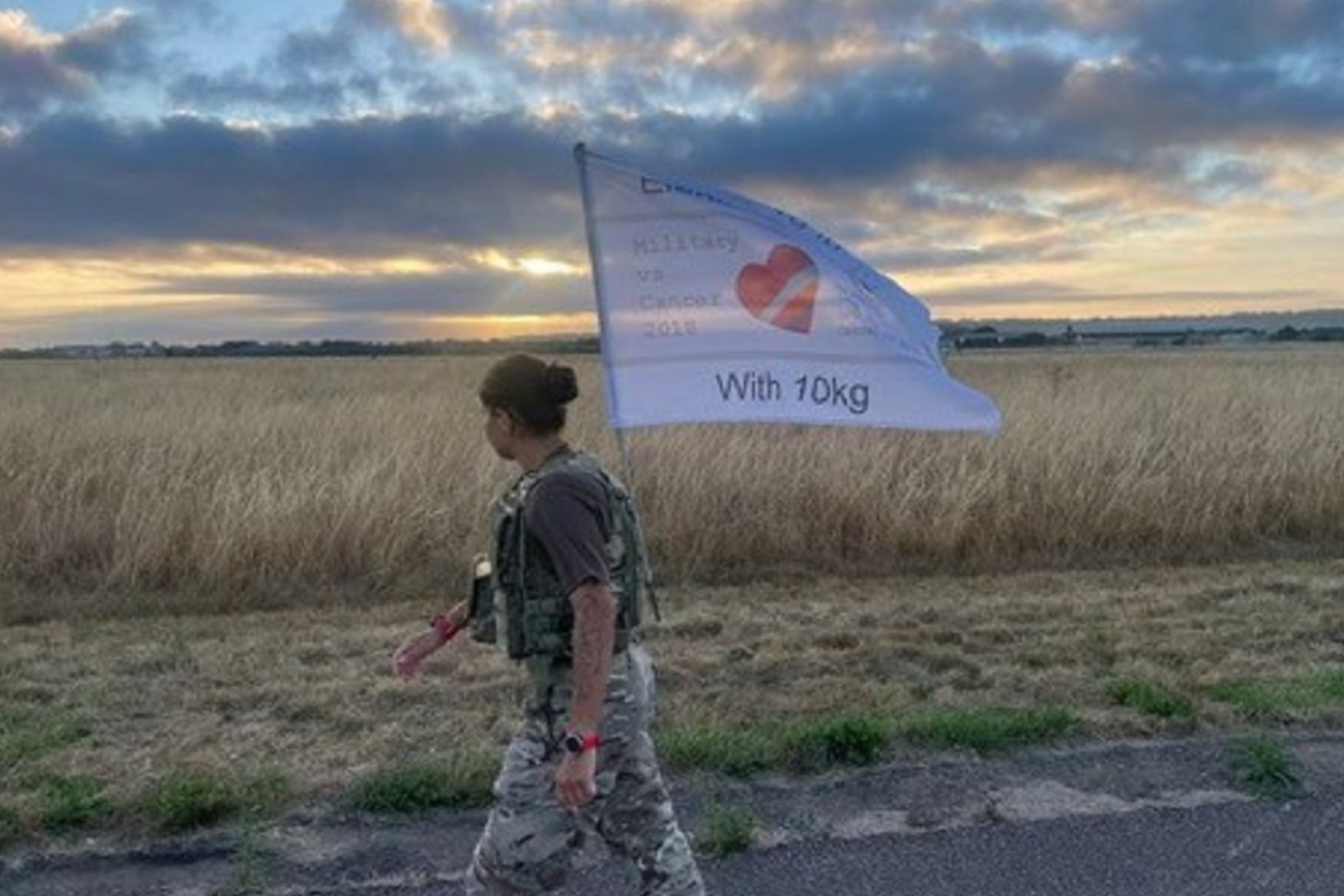 Corporal thanks public for ‘amazing’ support for marathon challenge 