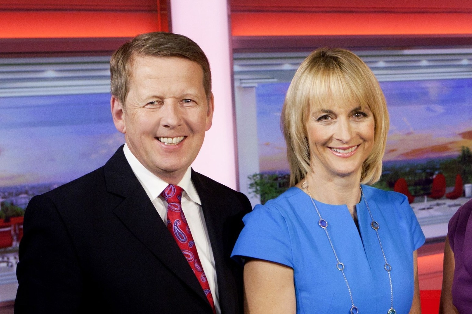 Louise Minchin remembers Bill Turnbull: ‘He always was kind with his time’ 