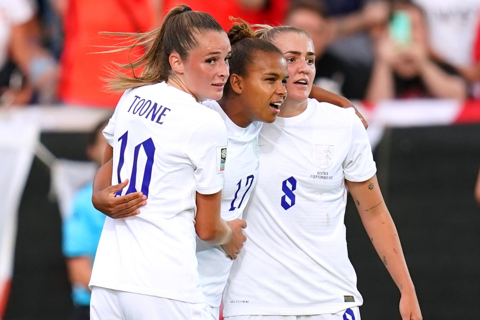 England have target on our back after Euro 2022 triumph – Ella Toone 