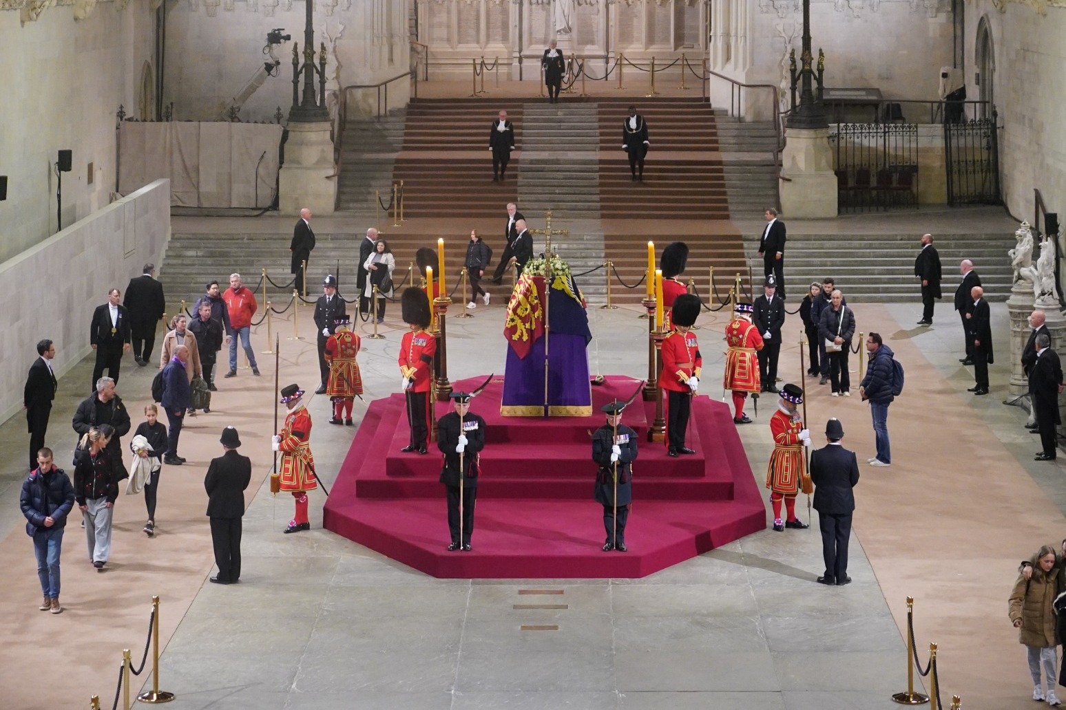 Lying in state ends after outpouring of public devotion for Queen 