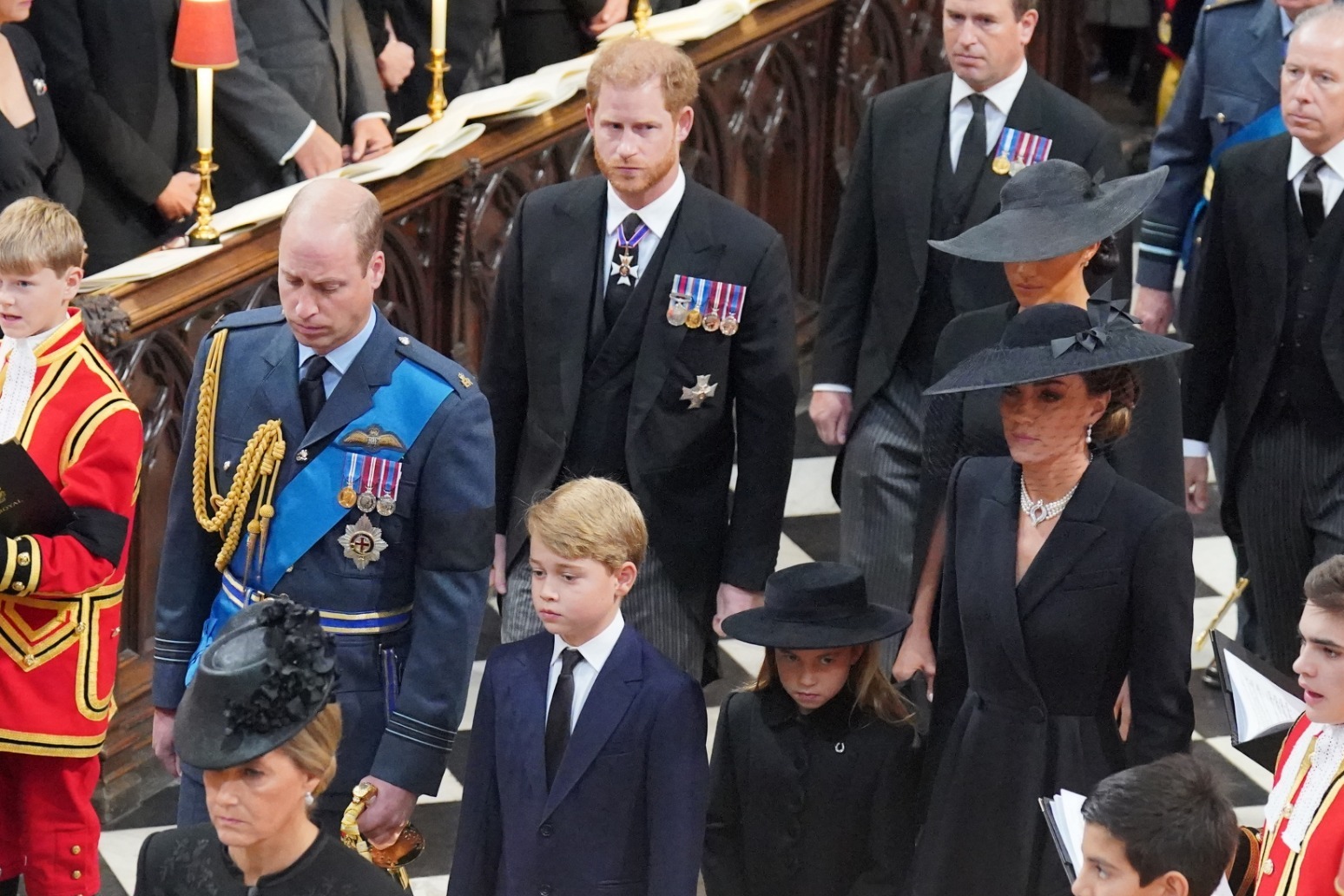 Royal family return to normal duties as mourning period ends 