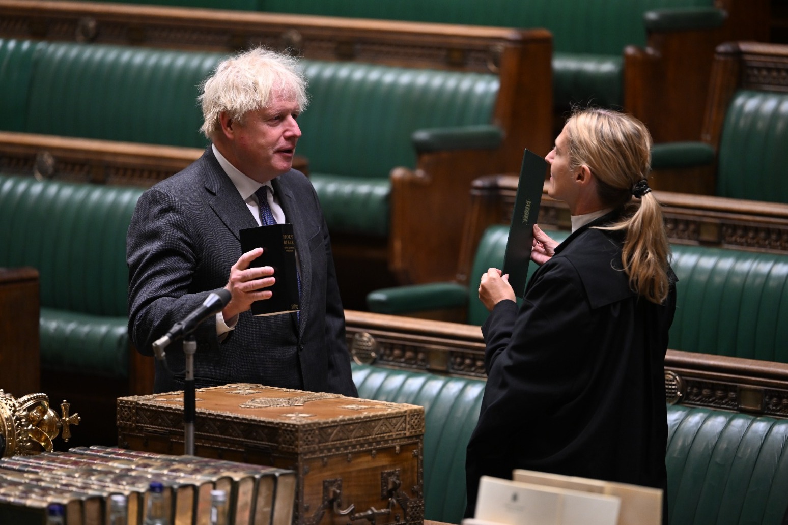 Johnson pledges allegiance to King as Commons returns following Queen’s funeral 