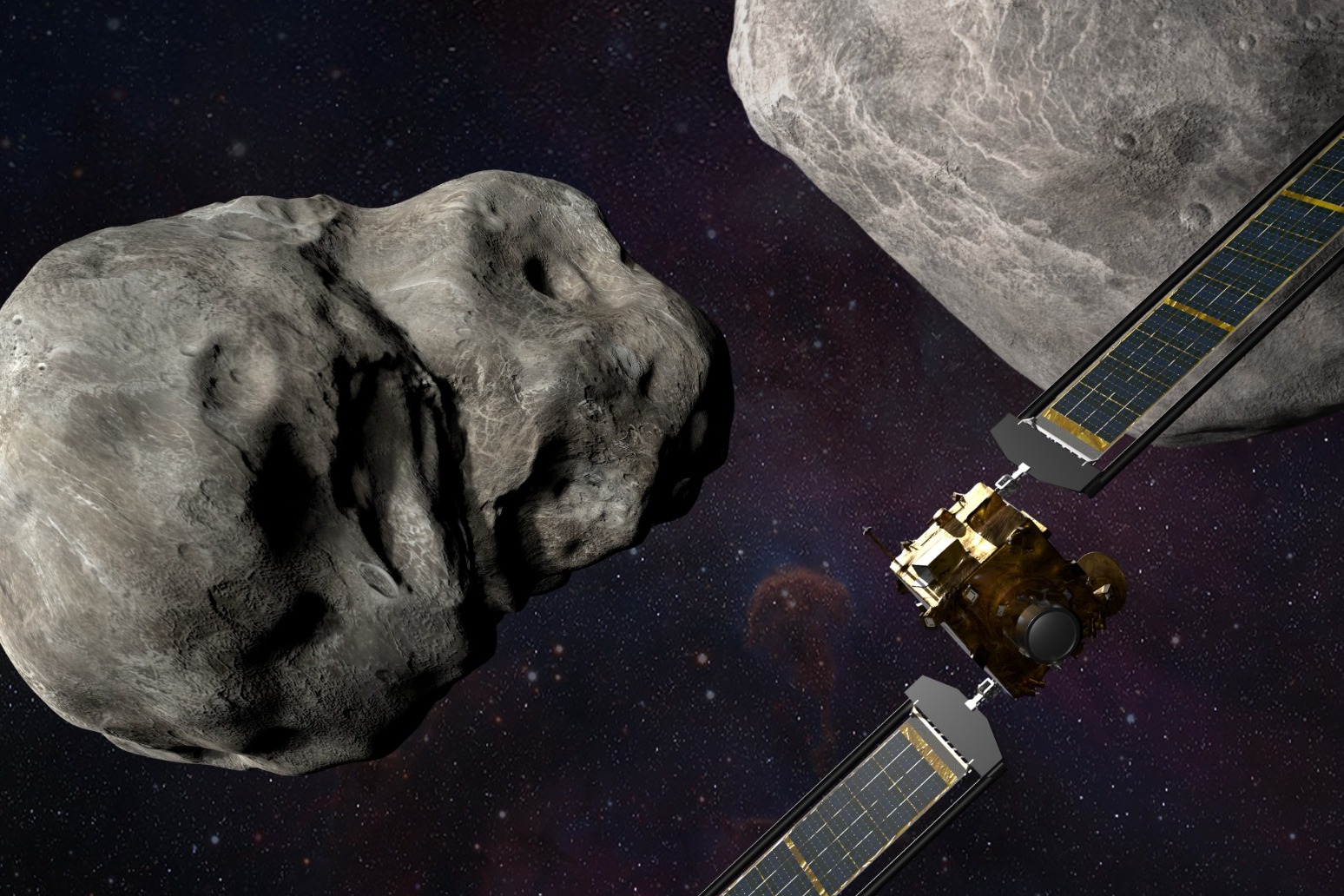 Nasa spacecraft set to smash into asteroid in planetary protection test mission 