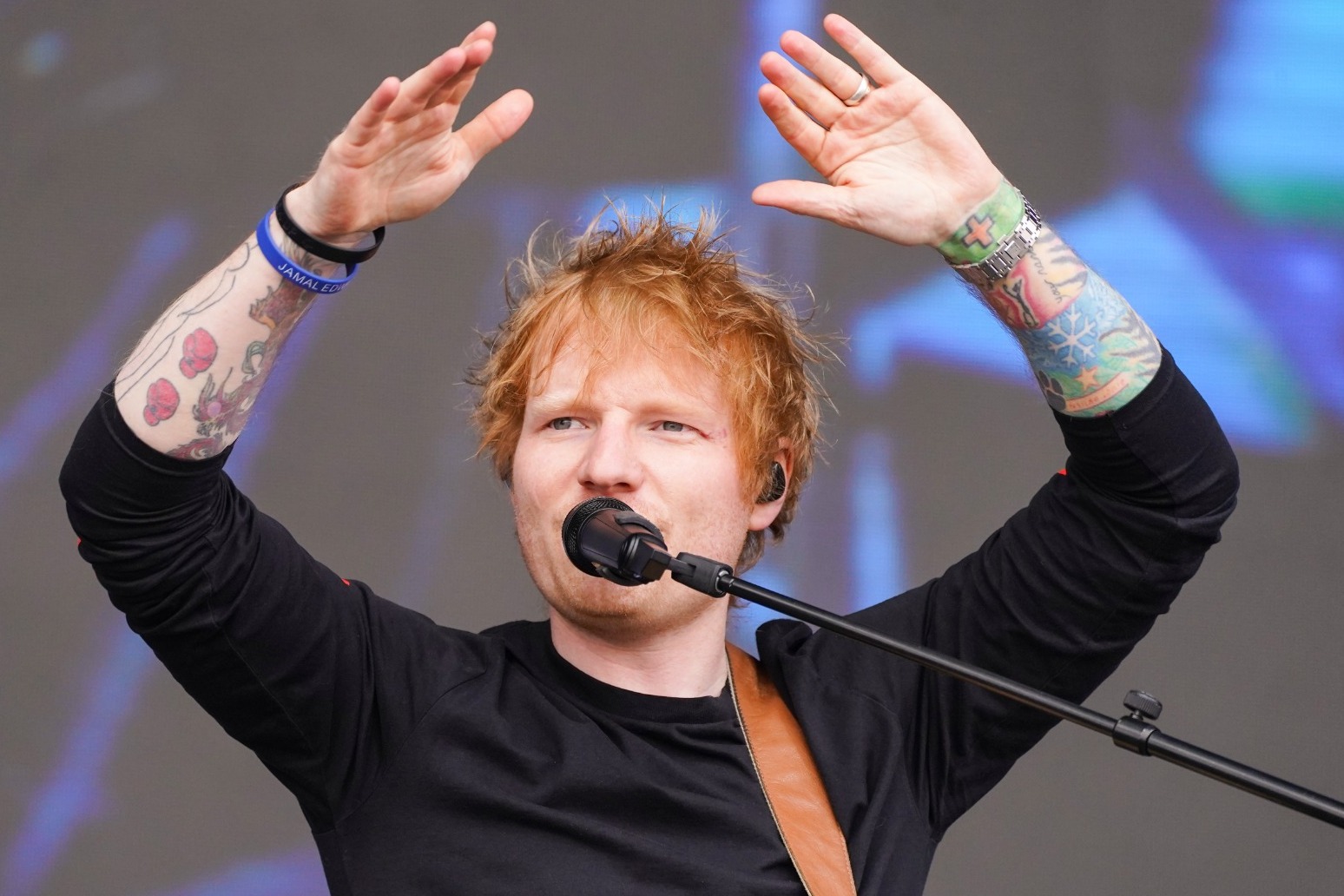 Sheeran ‘delighted’ as he becomes first to have four albums in top 10 for year 