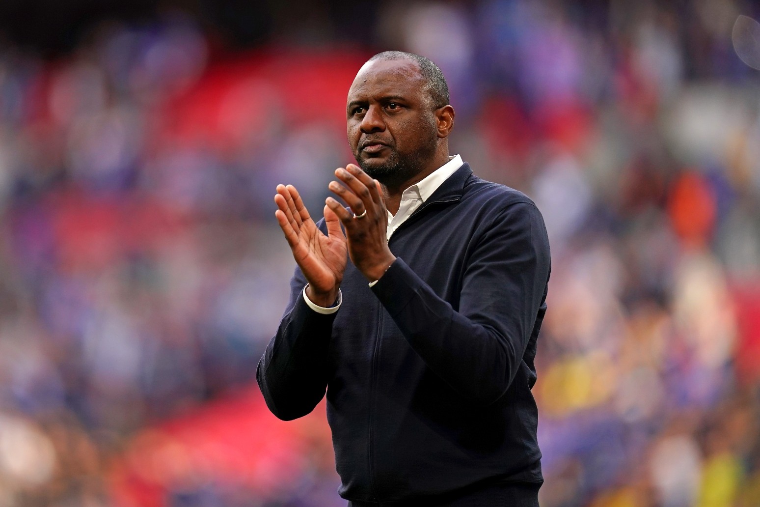 Patrick Vieira believes Crystal Palace have deserved more this season 