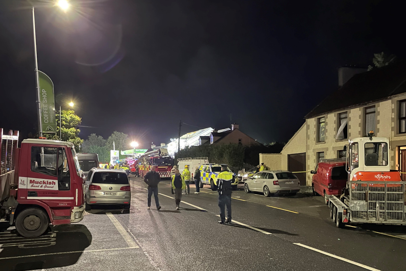 Three people confirmed dead as searching continues at petrol station blast site 