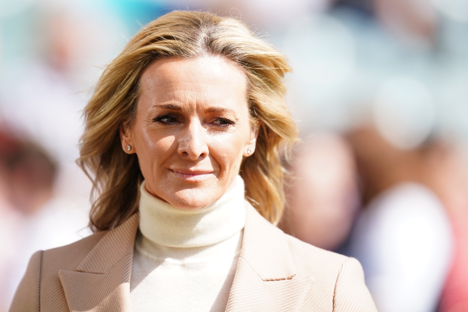 Gabby Logan ‘trying to see positives’ in Newcastle United takeover 