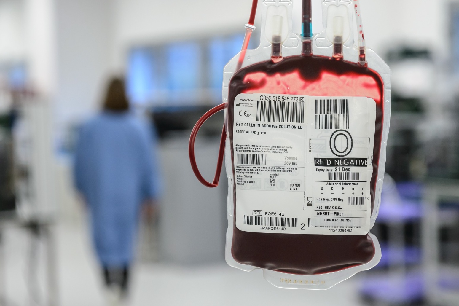 First-ever amber alert issued as NHS blood stocks fall critically low 