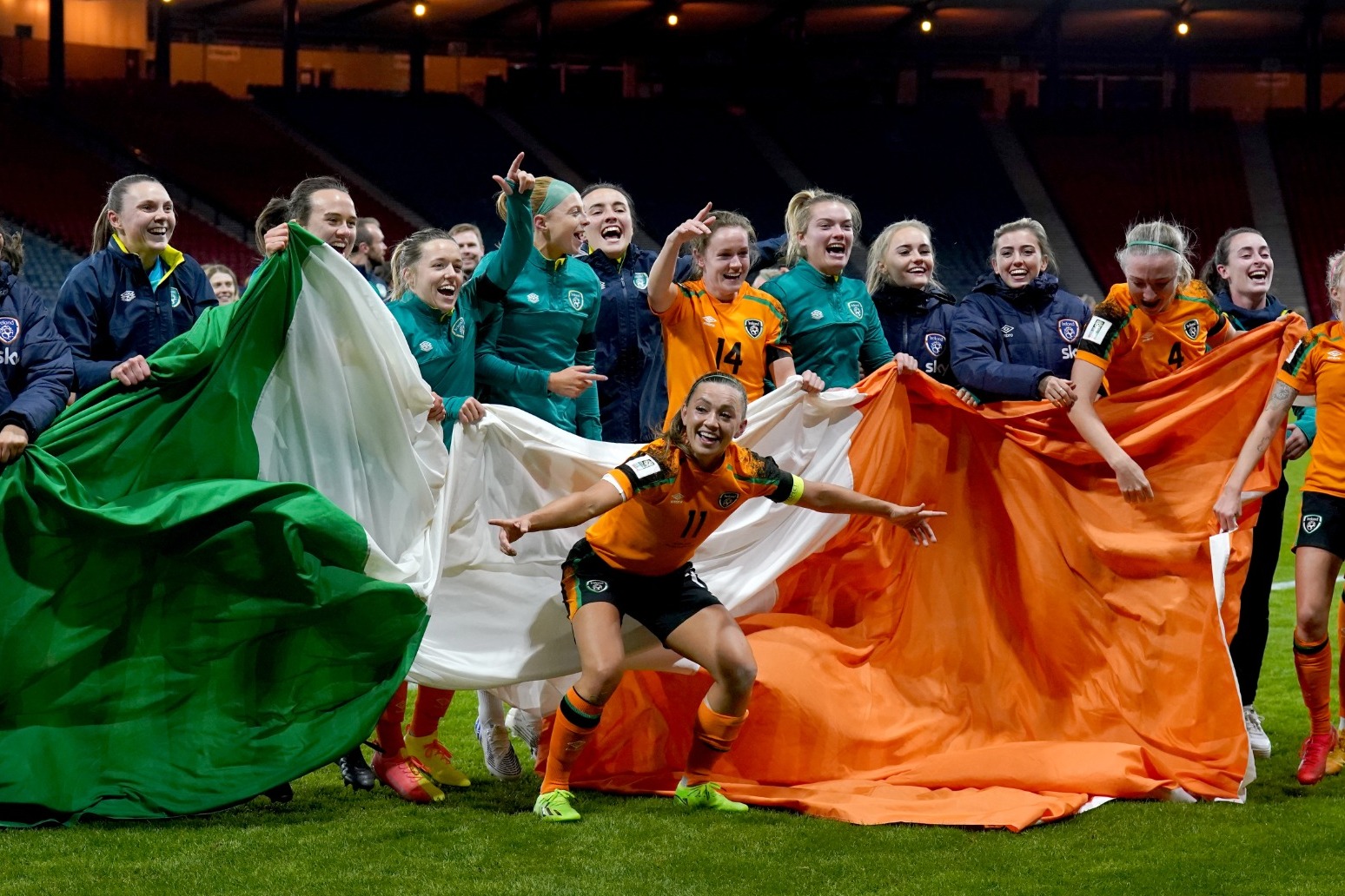 UEFA opens investigation over chant following Ireland Women’s World Cup play-off 