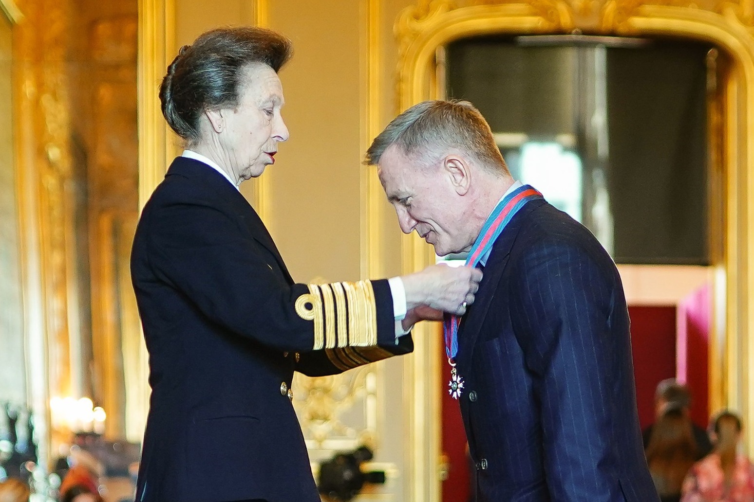 James Bond actor Daniel Craig receives same honour as 007 at Windsor Castle 