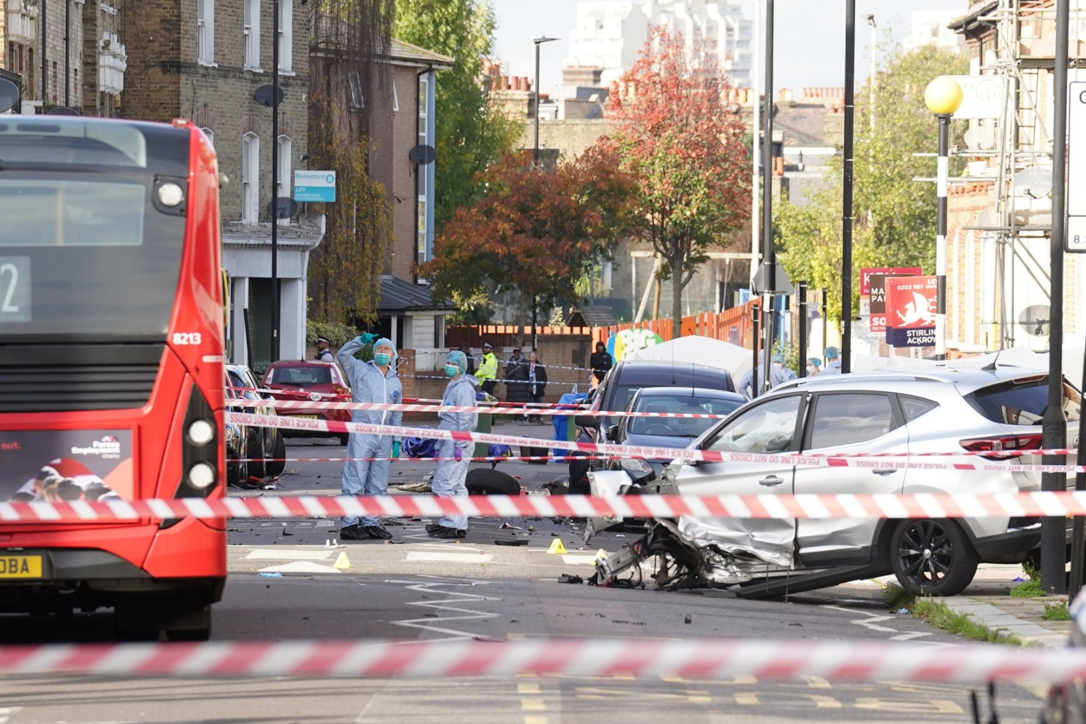 Two men killed after car chase ends in fatal moped collision and shooting 