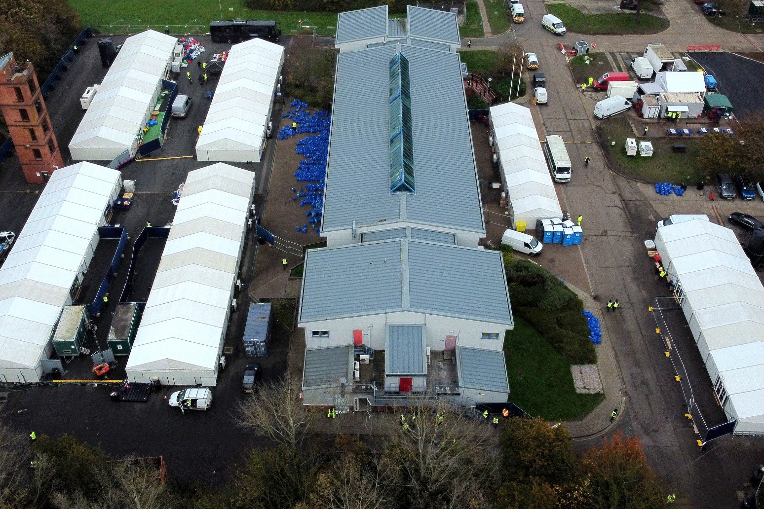 Migrant staying at Manston processing centre in Kent dies in hospital 