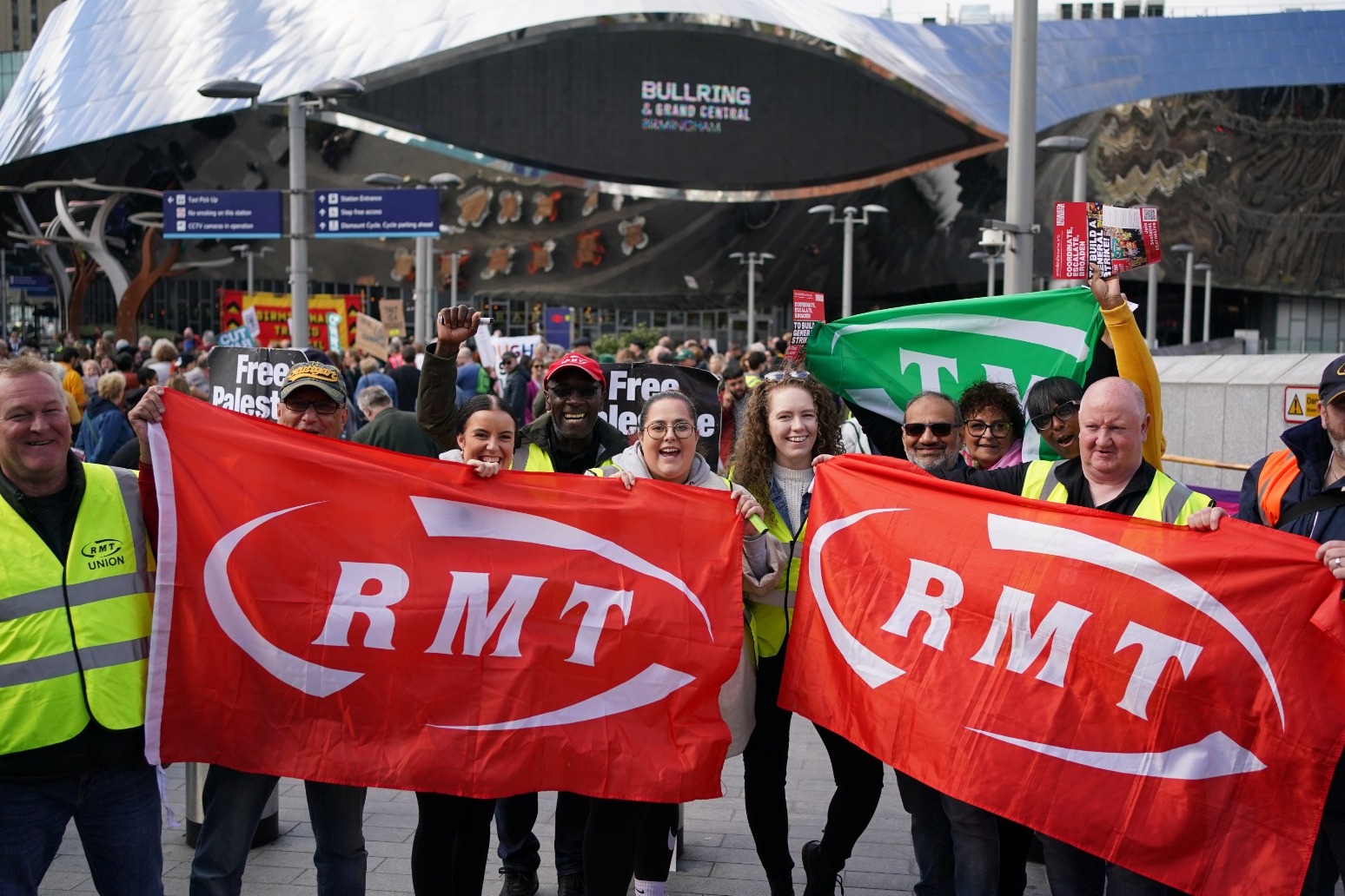 Rail dispute continues as RMT union rejects latest offer from employers 