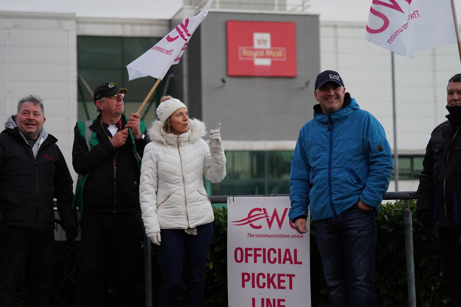 Rail and Royal Mail workers strike as nursing walkout looms 