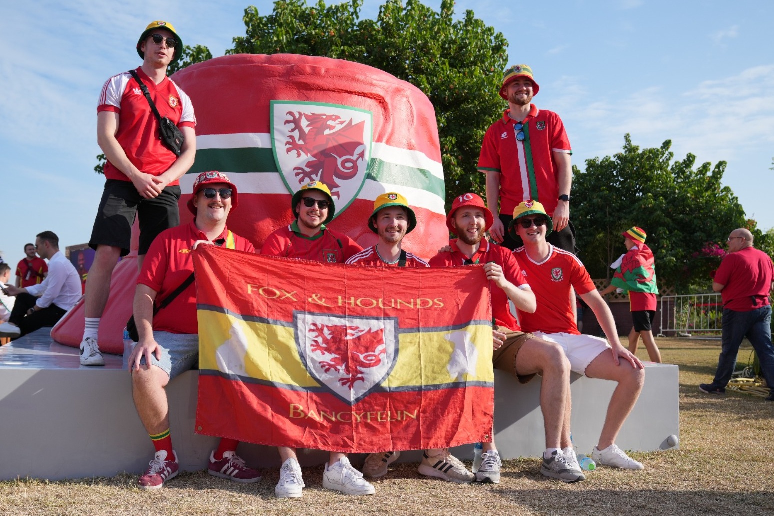 Rainbow hats and flags get go-ahead as Wales and England seek World Cup progress 