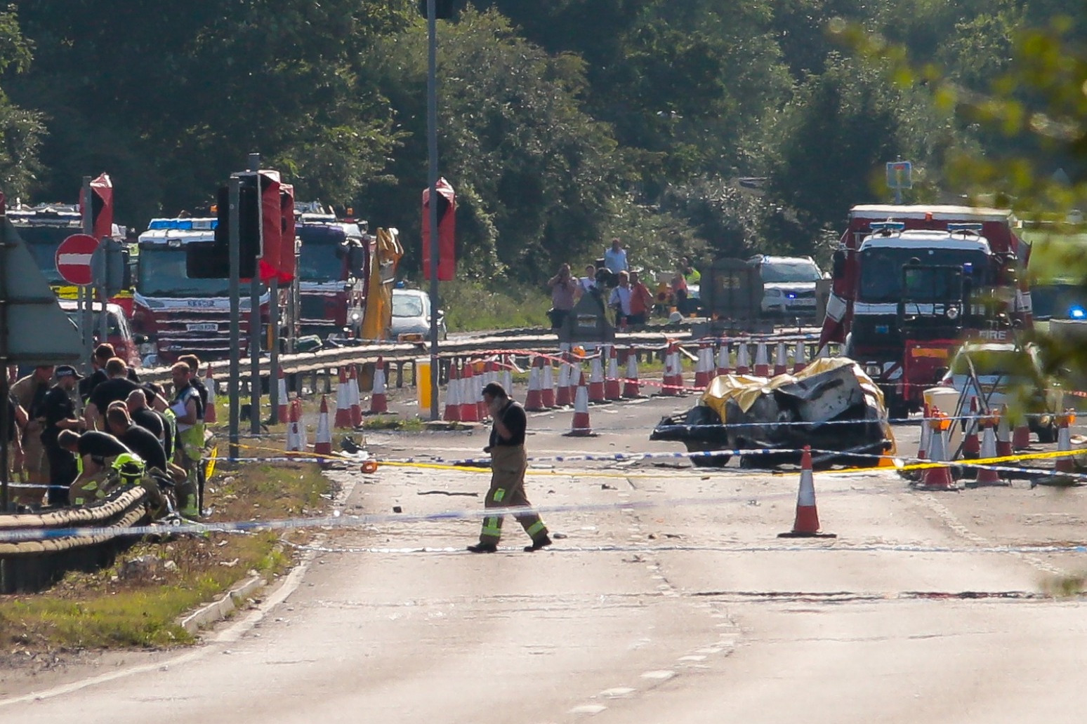 Coroner apologises for families’ seven-year wait for Shoreham Airshow inquest 