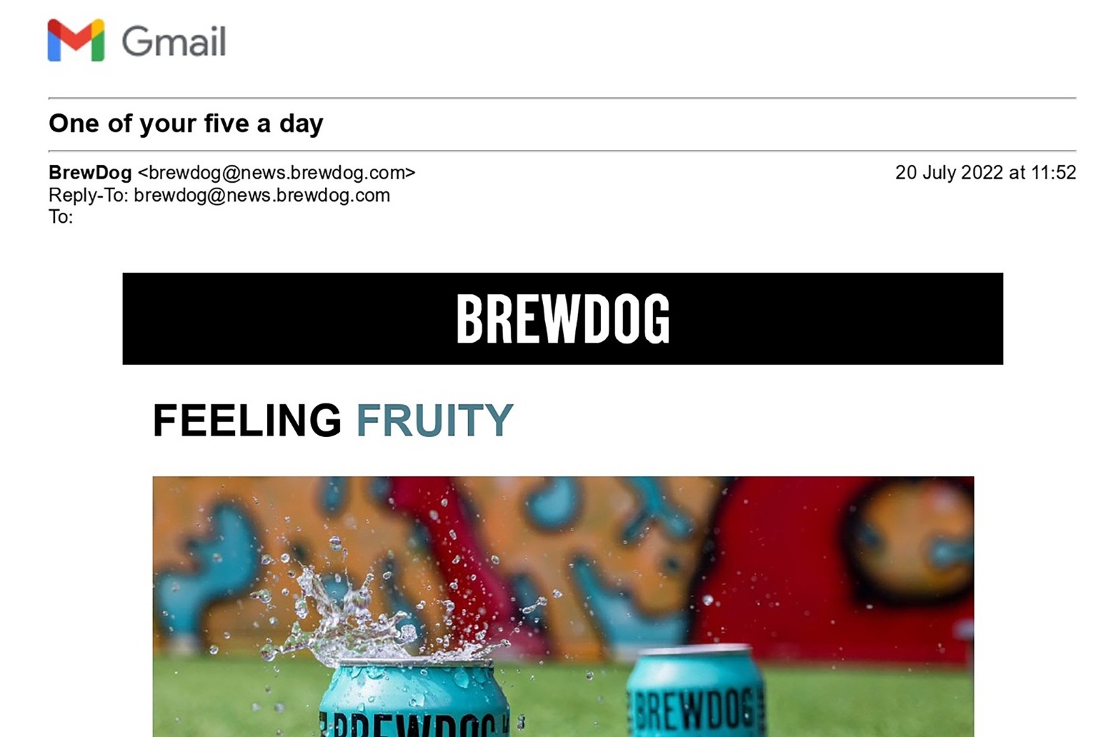 BrewDog ad banned over ‘one of your five a day’ claim 
