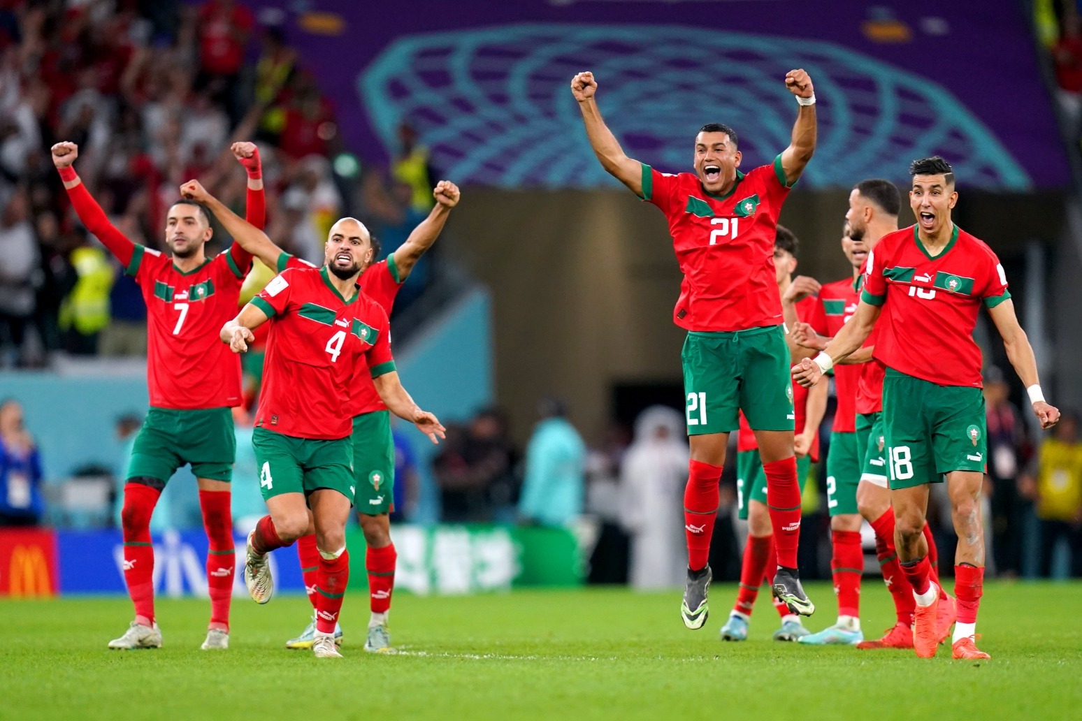 Spain crash out of World Cup after Morocco hold their nerve in penalty shootout 