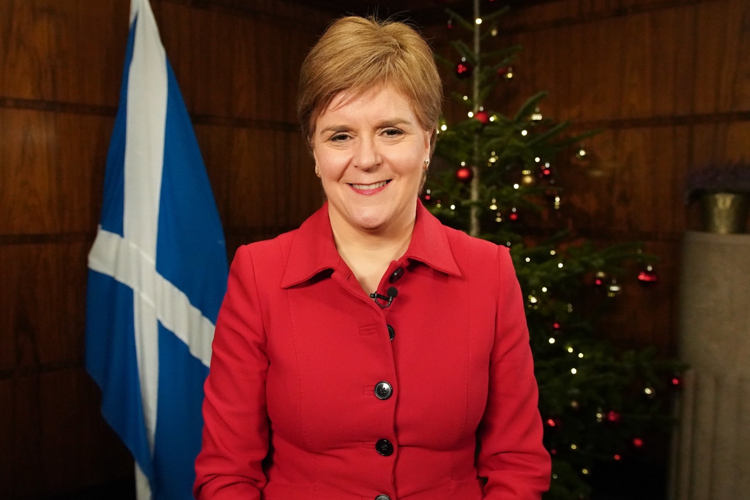 Sturgeon thanks emergency service workers in Christmas message 