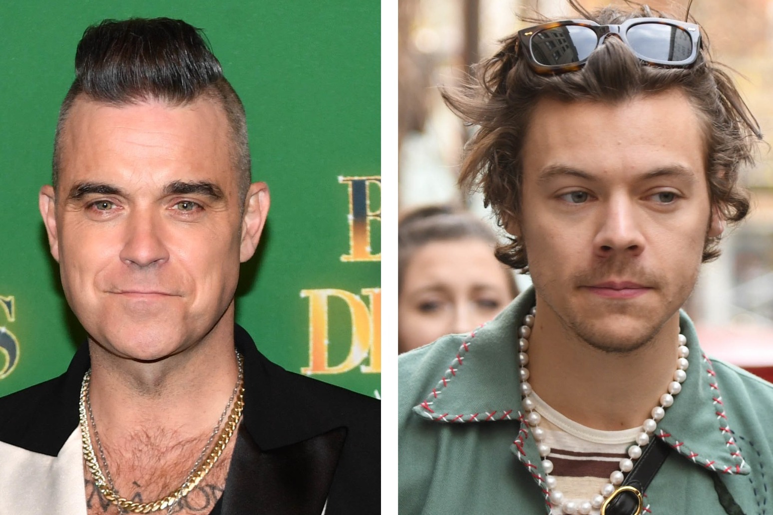 Robbie Williams reveals he sees himself in Harry Styles 