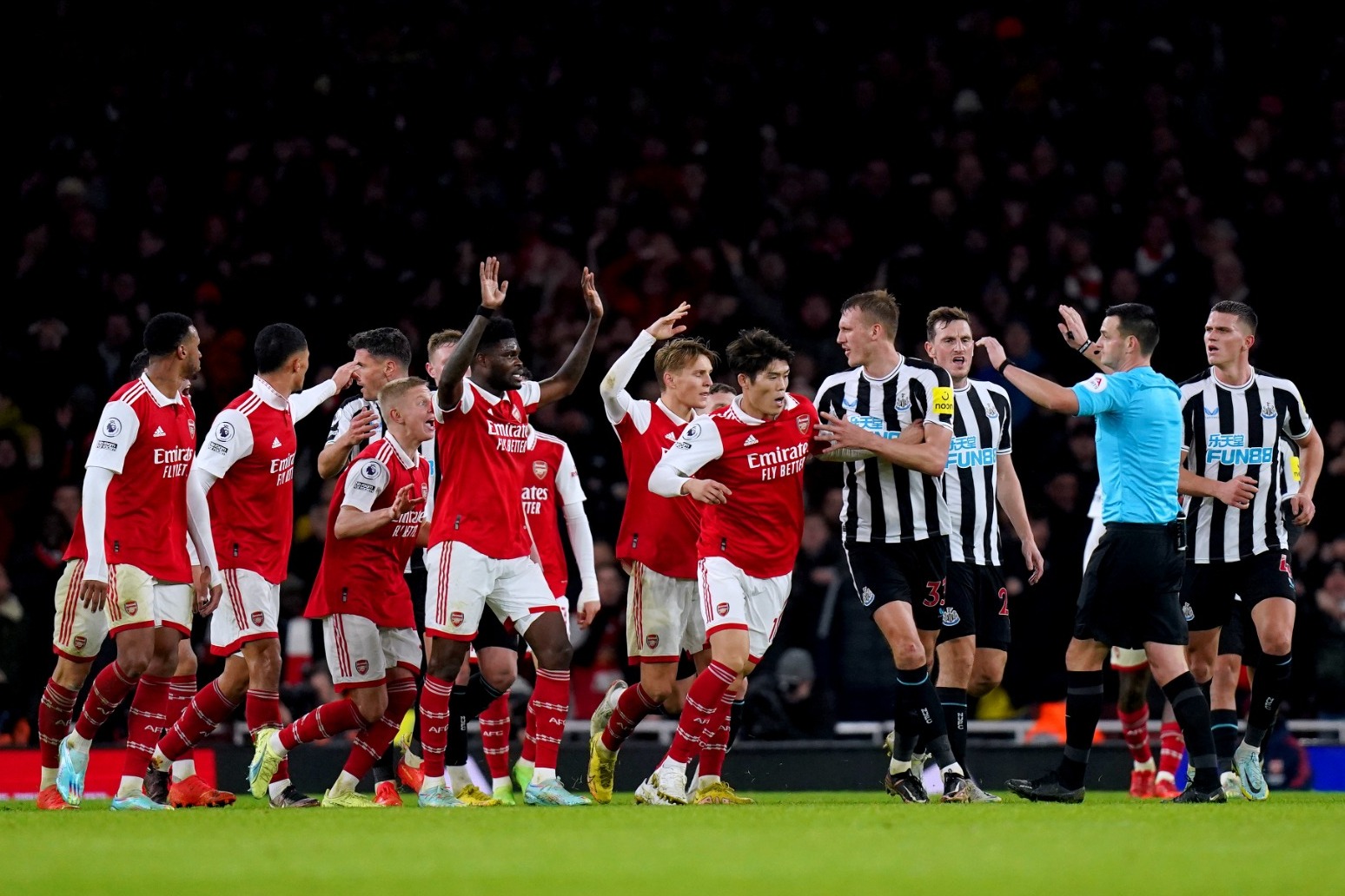 Arsenal’s momentum halted after frustrating draw with Newcastle 