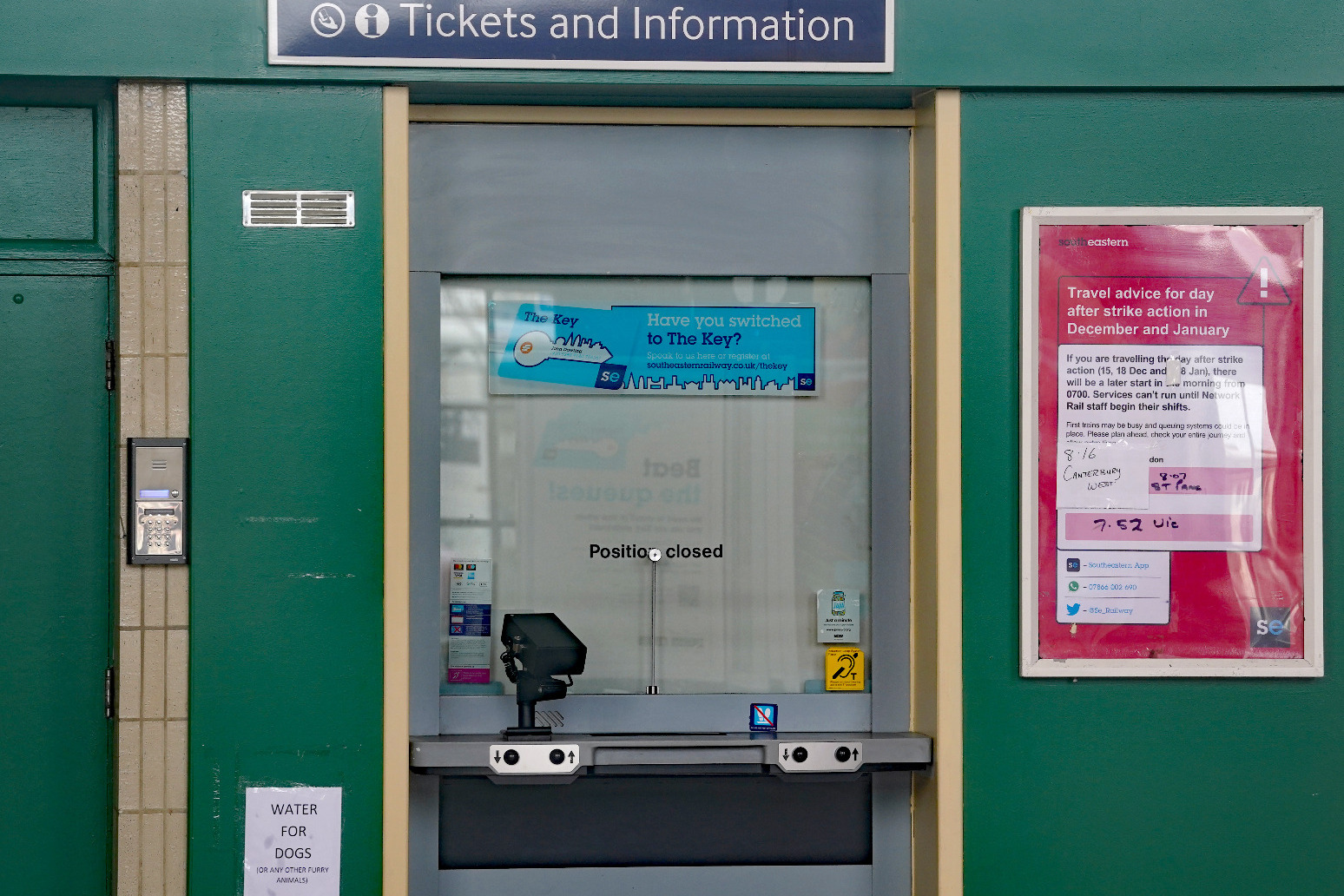 U-turn over closure of railway station ticket offices 