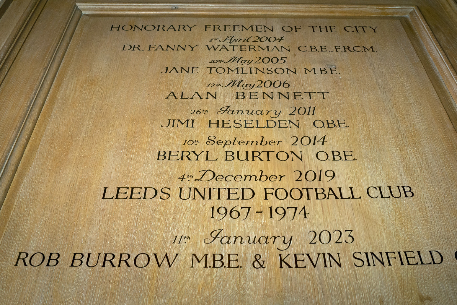 Rob Burrow and Kevin Sinfield given freedom of Leeds for work on and off field 
