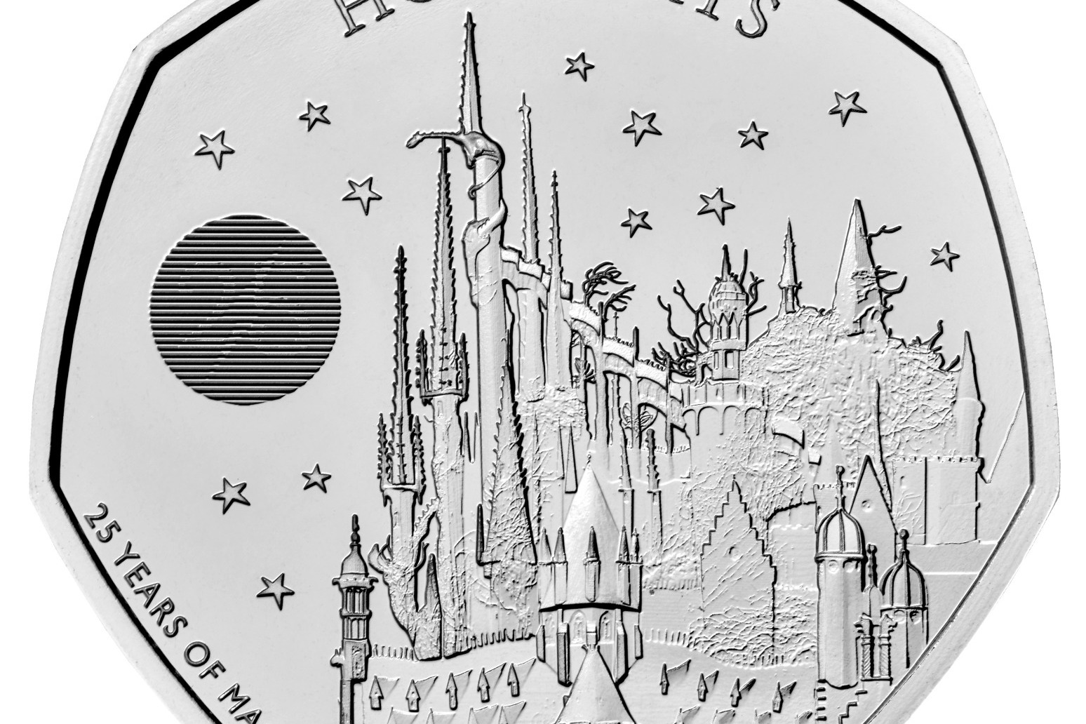 Royal Mint unveils ‘magical’ Hogwarts coin to conclude Harry Potter collection 