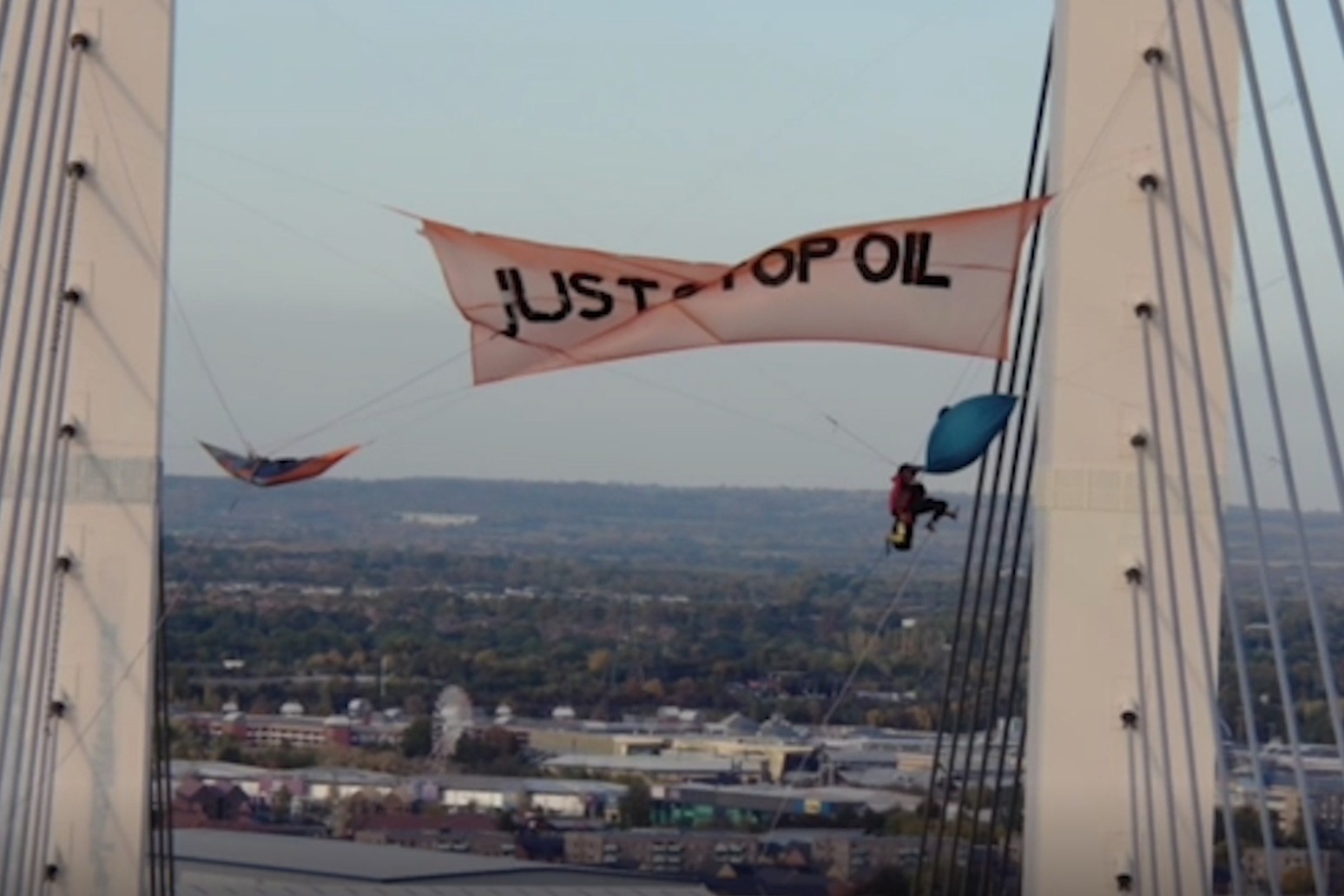 Activists jailed over Dartford Crossing bridge protest 