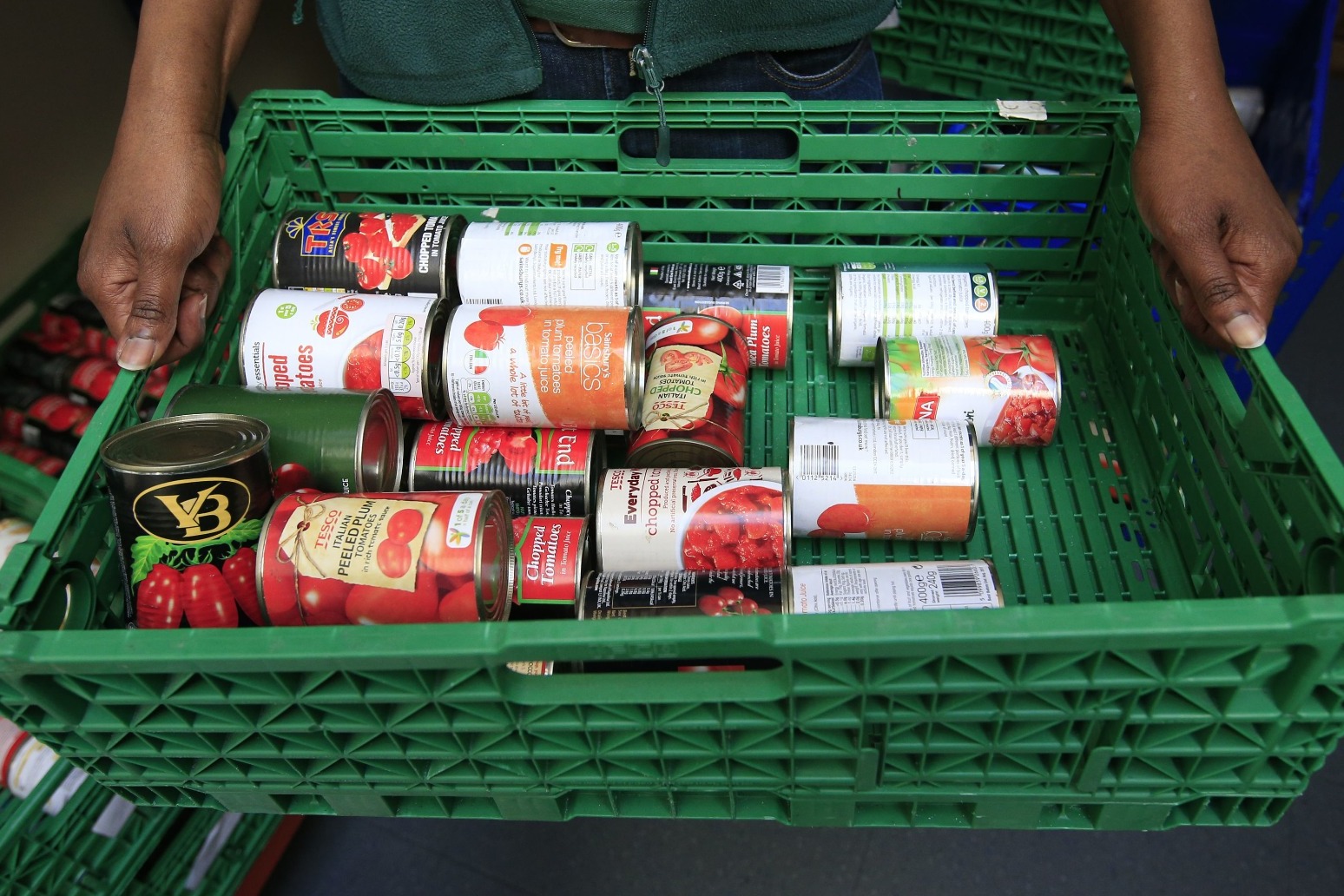 Emergency food bank parcels hit record high 