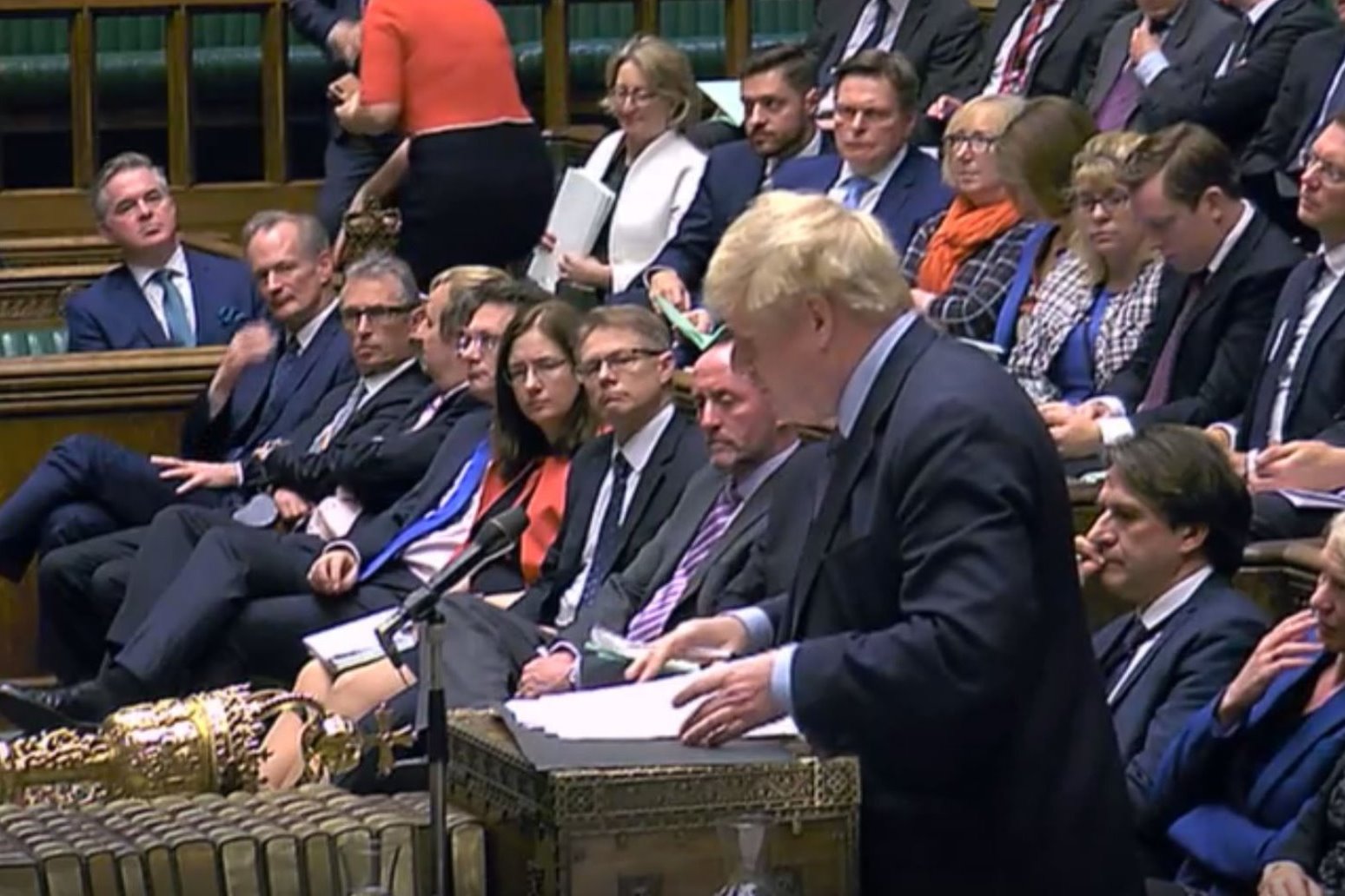 JOHNSON SAYS HE WILL PULL BREXIT DEAL IF MPS DON\'T BACK HIS PLANS 