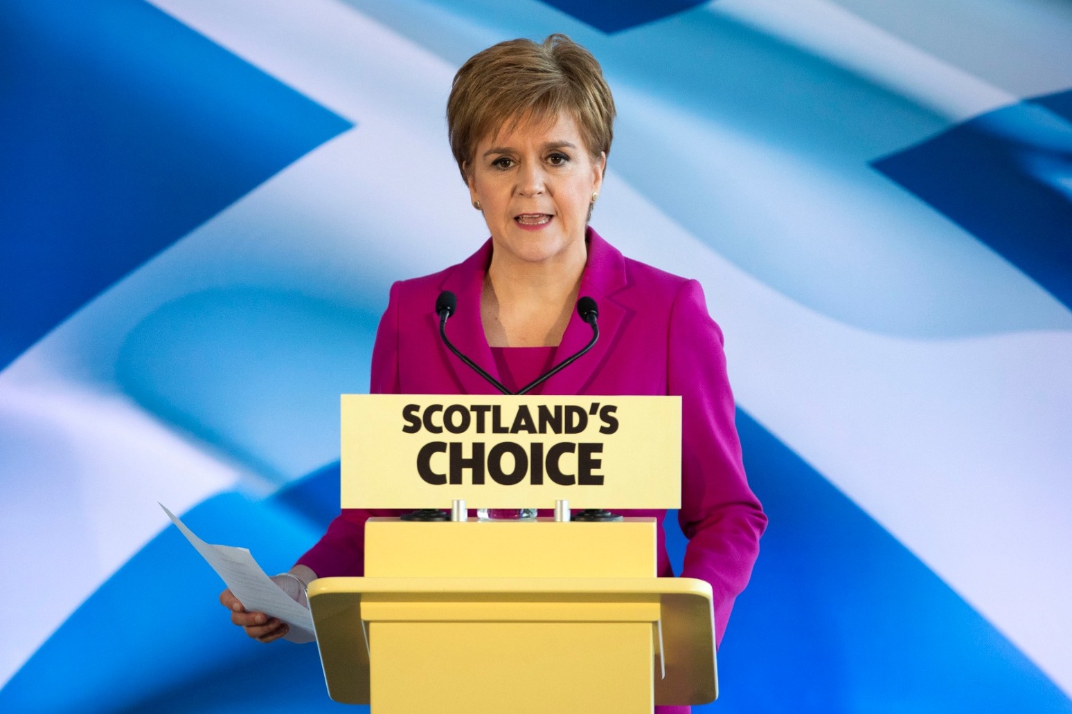 NICOLA STURGEON WARNS \'DEMOCRACY WILL PREVAIL\' AS SHE DEMANDS INDYREF2 