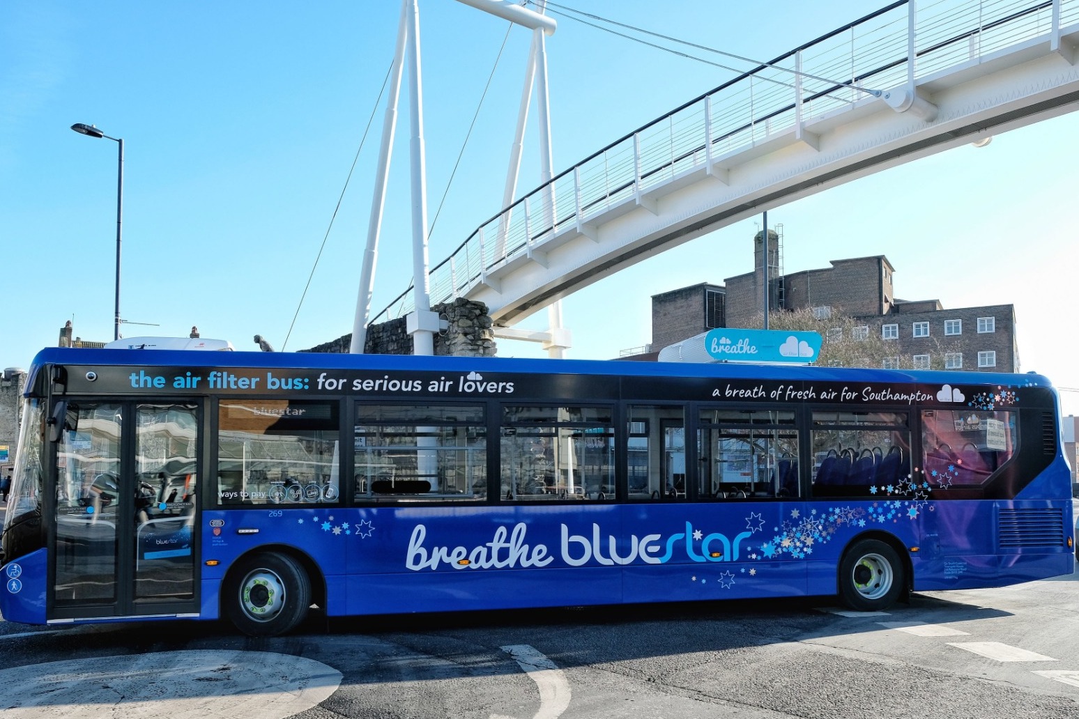 Air-cleaning buses to be deployed in six more English regions 