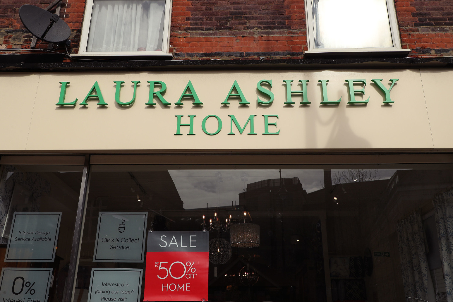 Laura Ashley to axe 268 jobs following administration 
