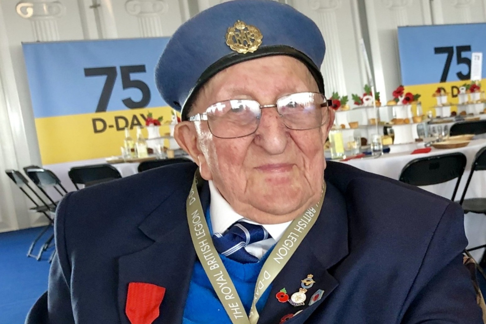 D-Day, 99, calls on public to clap for veterans on VE DAY 