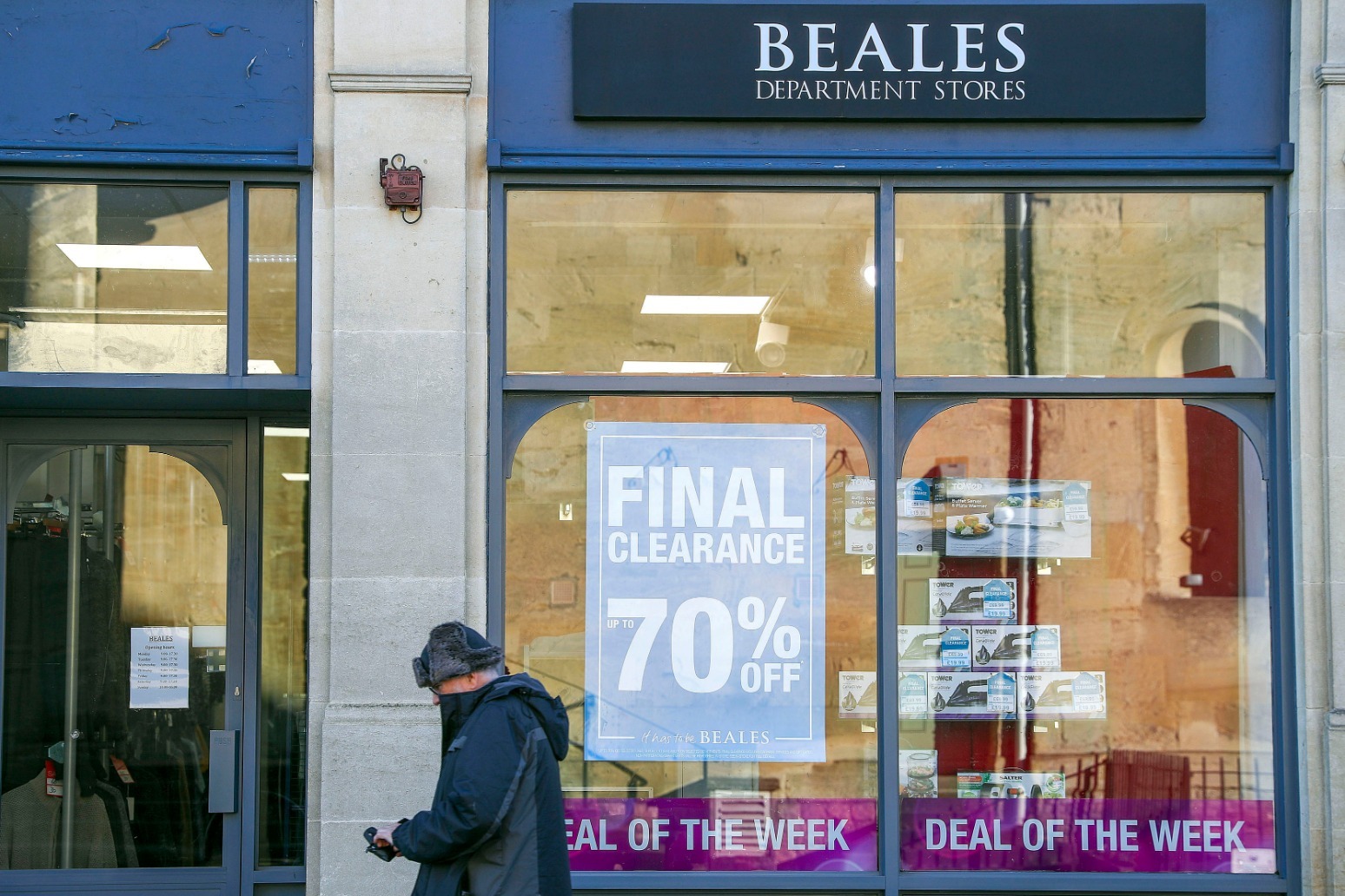 Beales collapses into administration with 1,200 jobs at risk 