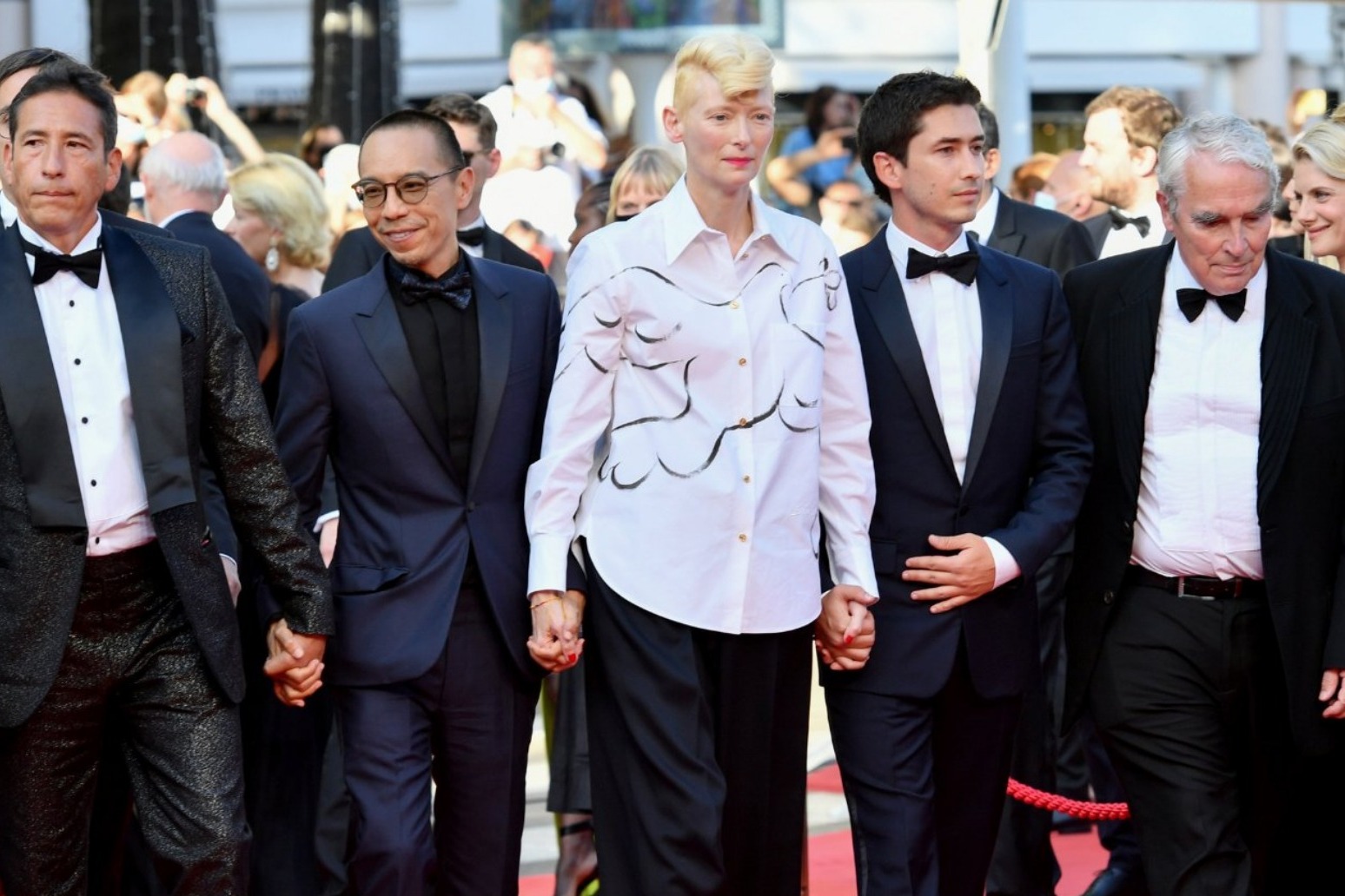 Rosamund Pike and Tilda Swinton lead stars on final day of Cannes 