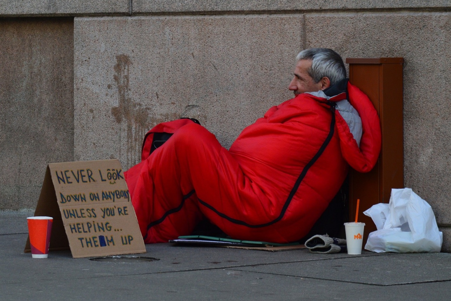 Rough sleeping falls in England - but \'damning\' rise in London 