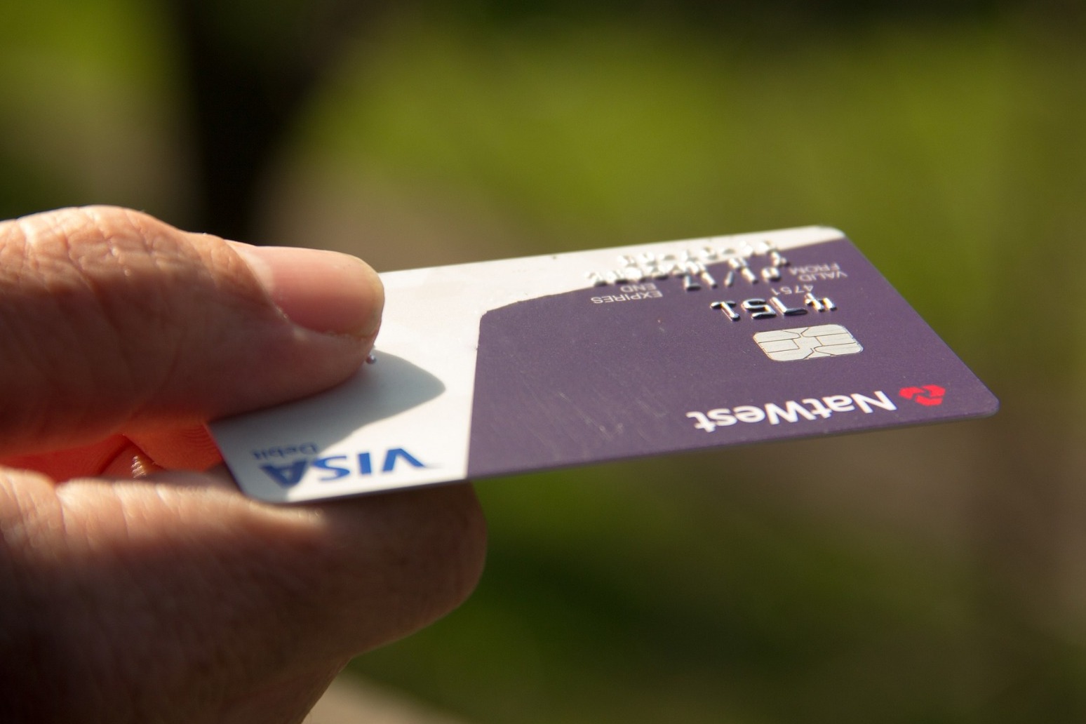 NATWEST TRIALS BANKCARD KEY FOB FOR STORE PAYMENTS 